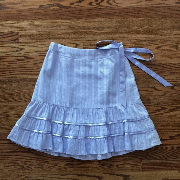 The Limited Dresses & Skirts - The Limited ruffle skirt with side bow tie